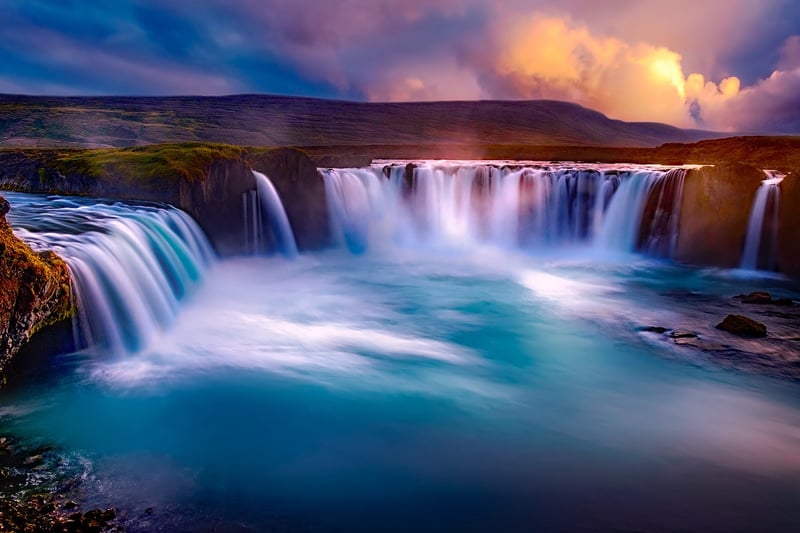 Waterfall in Nature